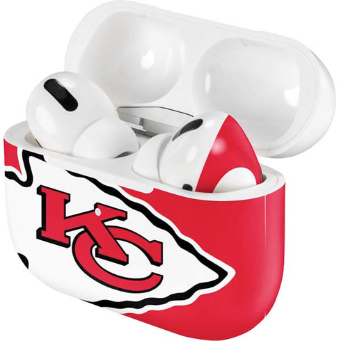 NFL Kansas City Chiefs Large Logo Apple AirPods Pro Skin